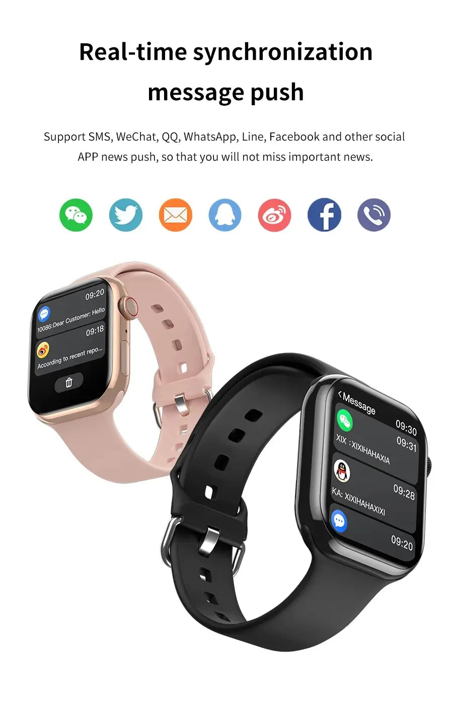 Watch 10 Smartwatch For Apple Android